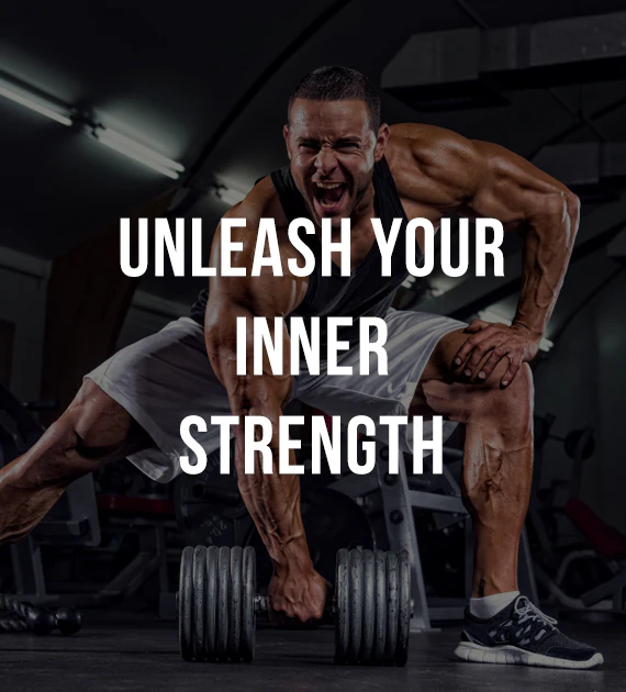 Unleash Your Inner Strength Athletic Gym Poster