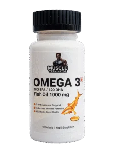 Muscle Terminator Omega 3 Fish Oil 1000mg 60 Softgels